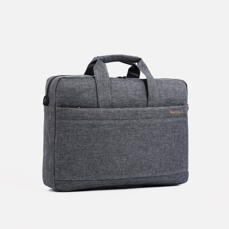 Laptop bag, gray color-2
