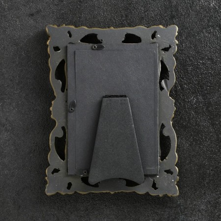 Photo frame "lace" bronze with gilding, for photo 10x15, 22.5x17cm-2