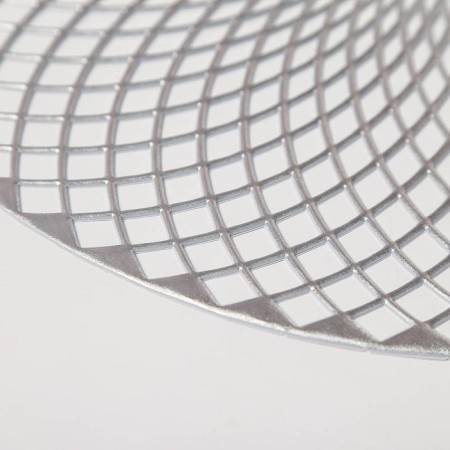 Set of serving napkins on the table “Vira”, 4 pcs, d = 38 cm, silver color-4
