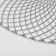 Set of serving napkins on the table “Vira”, 4 pcs, d = 38 cm, silver color