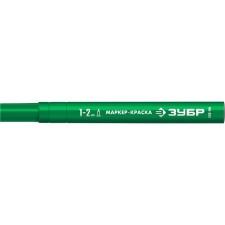 Marker-painting construction bison MK-200 06326-4, round, 1 mm, green