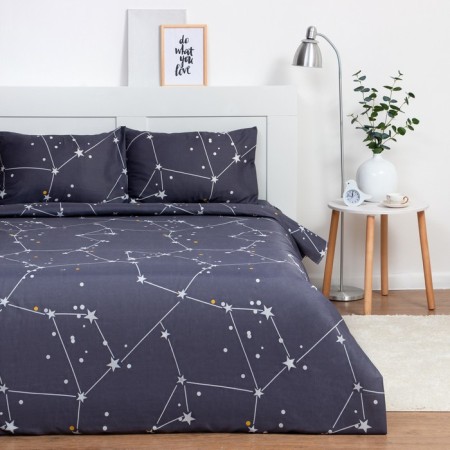 Bed linen 2 joint venture and I “Star Sky” 173x215cm, 175x214cm, 50x70cm-2 pcs, 60g/m2, microfiber
