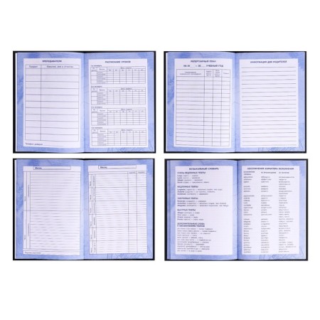 Diary for the music school of 48 sheets "vinyl", hard cover, glossy lamination-3