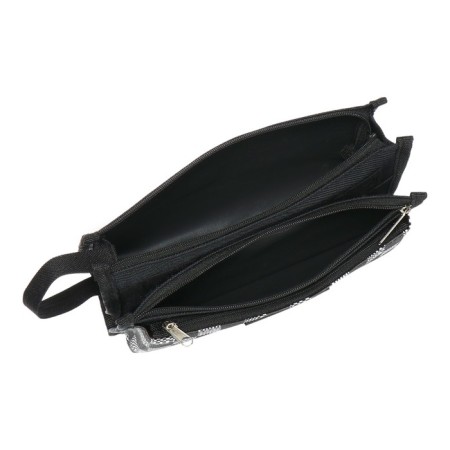 Penal soft, 1 compartment, 100 x 210 x 75 mm, voluminous, Devente Devente Total Black, with a handle-5