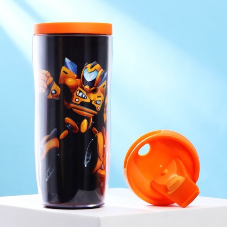 Thermost man with an insert "Robot" 350 ml-2
