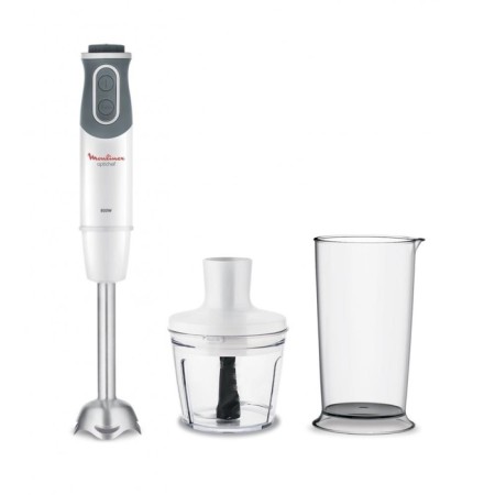 Bleader Moulinex DD641132, submersible, 800 watts, 0.5 l, 10 speeds, “turbo” mode, white