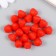Decor for creativity PVC "Strawberry Berry" set 20 pcs 1x1x0.6 cm