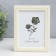 Photo frame plastic 13x18 cm "Pearl of white" rectangular 19x15 cm