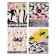 A notebook of 40 sheets in a cage on a clip No Rules, covered cartoon, selective varnish, offset block, mix