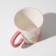 Ceramic mug "Mom, I love you", 450 ml, white color