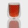 Glass glass with double walls Magistro "Whirlwind", 200 ml