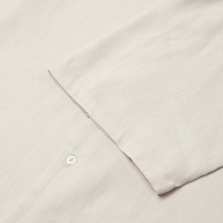 Men's shirt with short sleeve MIST R.56, milk-7