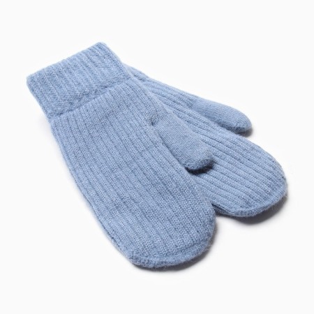 Women's mittens for claim Minaku Rubchik 22 cm blue-1