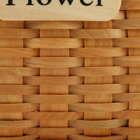 Wicker basket, 19.5 x 14 x 13/27 cm, rattan-5