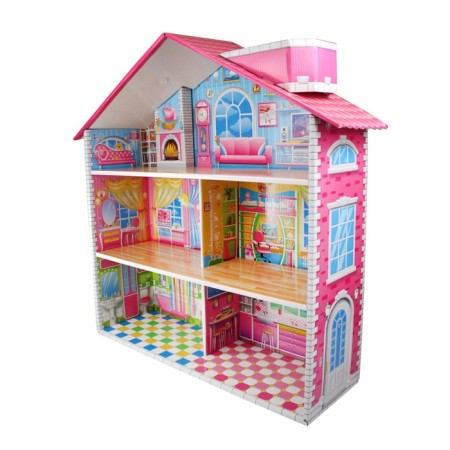 House Puppet Tenth Kingdom of Dream House "Manor", three -story, fast assembly