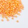 Beads "Zlatka" 08/0, 3 mm, 10 g 0228 Orange