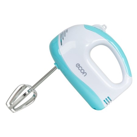 Mixer ECO-105MX, manual, 300 W, 5 speeds, 2 nozzles, blue/white color
