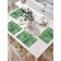 Set of napkins for setting the table "Tropical leaves", rectangular, size 32x46 cm, 4 pcs