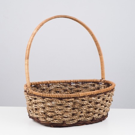 Wicker basket, 35x27x8 (34) cm, vine