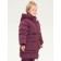 Coat for girls, height 110 cm, purple color