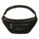 Waist bag, 2 lightning departments, adjustable belt, black color