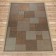 Rectangular carpet "veranda", size 50x80 cm