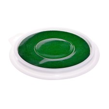 Finger -based paint, water -based, with a sponge, green