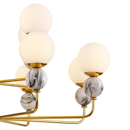 Sangamarmer suspension chandelier 900 mm, G9 336W-2