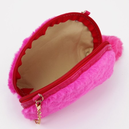 Bag's bag with lightning, raspberry color-2
