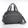Sports bag with lightning, external pocket, long belt, gray color