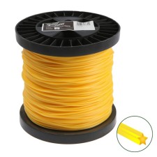 Flaim for the trimmer tundra, section star, d = 3 mm, 300 m, nylon
