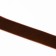 Velvet tape, 20 mm, 18 ± 1 m, brown color No. 119