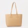Zipper bag with lightning, beige color