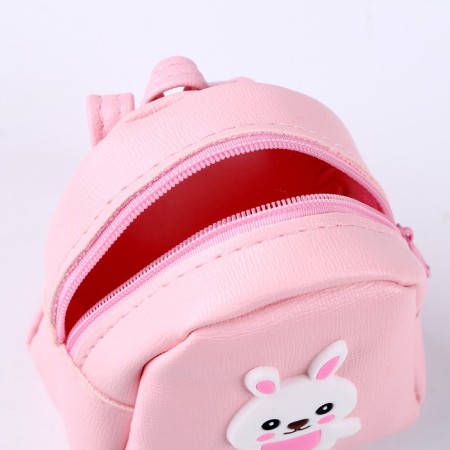 Bag for the doll "Rabbit", pink color-5