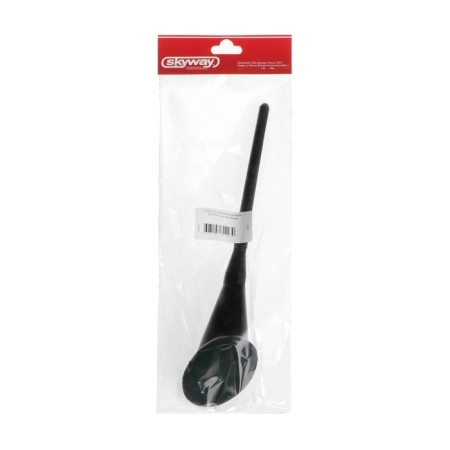 Decorative Antenna Skyway, 14.5 cm, oval base, black, S00201015-2