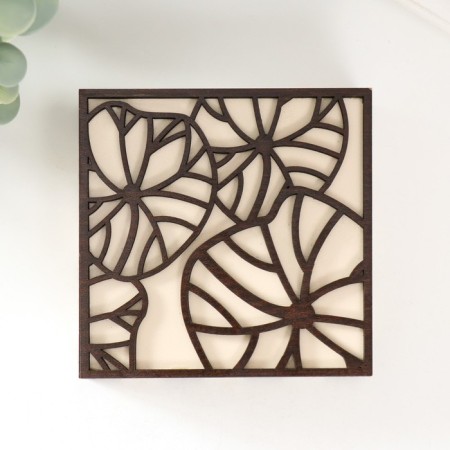 Casket "Patterns" 10x10x3 cm-1