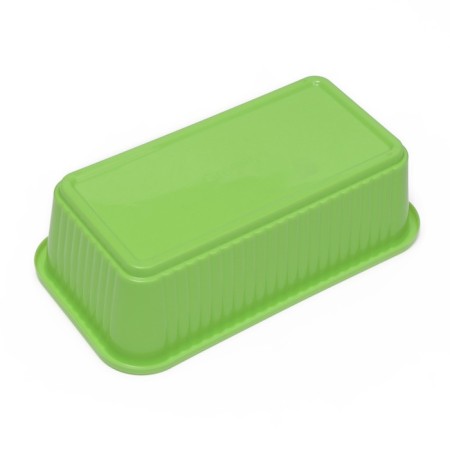 Box for growing green onions, 29 × 16 × 8.5 cm, 2.5 l, 10 holes, green, Greengo-6