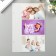 Sheet for photo album in 6 photos 10x15 cm