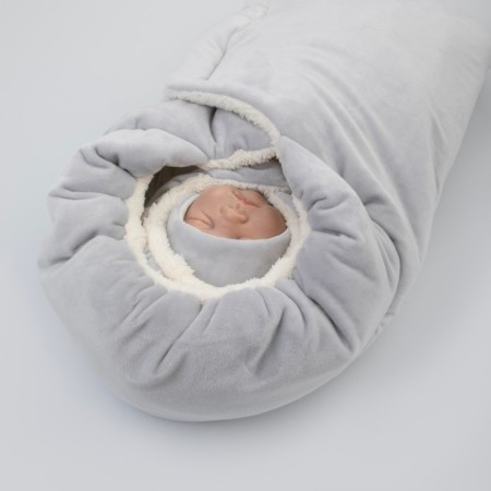 Set for discharge Winter Kinderlitto "Mikosh", 5 items, height 56-62 cm, color gray color-9