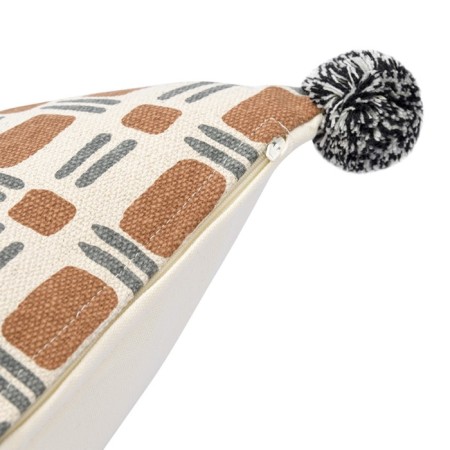A pillow with a geometric pattern Abstract Play Ethnic, size 30x45 cm-5