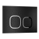 Washing button Wave A2, universal, plastic, black