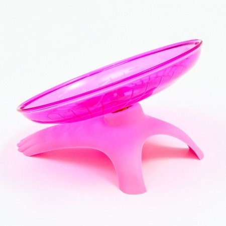Carno running plate for rodents, 18 x 18 x 11 cm, pink-3