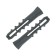 Dowel "Zubble", type "Hedgehog", Expanded, polypropylene, 10x100 mm, 250 pcs