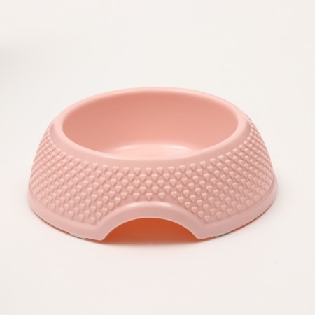 Plastic bowl, 18.8 x 6 cm, pink