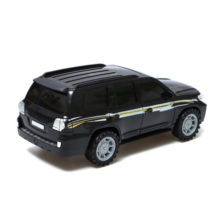 A radioprutal jeep "Cruiser" works from batteries, black color-2