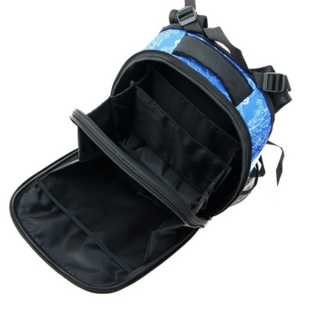 Frame backpack 38 x 30 x 16 cm, ergonomic back, Calligrata Probag "Moto" (school, with sieve growth)-11