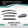 Defly window deflectors for Nissan Avenir (W11), 1998-2005