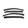 Window deflectors Kia Rio X-Line, 2017-, HB, Dark