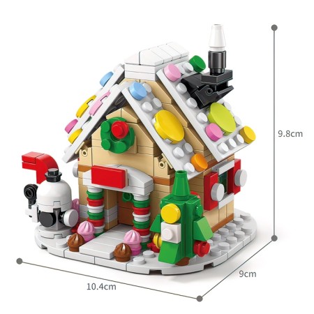 Designer "Big Gift. House ", 6 in 1, 302 details-1