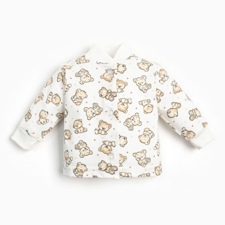 Nursery blouse, beige color/cubs, height 74 cm